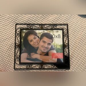 Elegant Black Iron Picture Frame